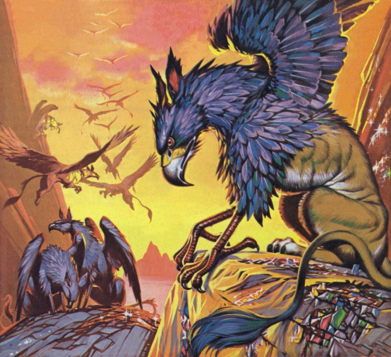 Gryphons by Angus McBride