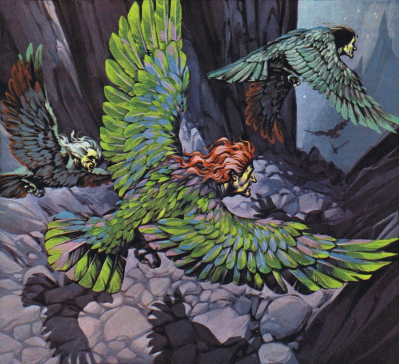 Harpies by Angus McBride