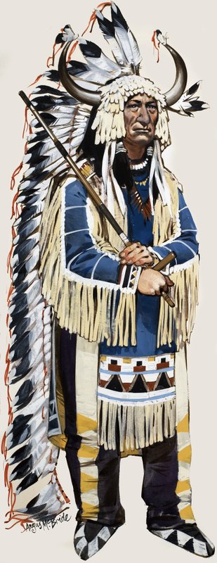 Indian Chief by Angus McBride