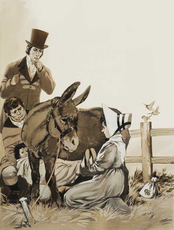 John Constable (1776-1837) and A Remedy for Whooping Cough by Angus McBride