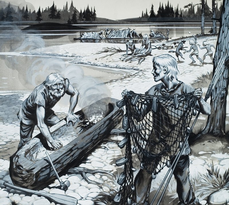 The Forest People of Scandinavia by Angus McBride