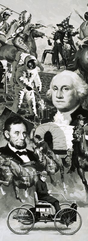 The Making of America montage by Angus McBride