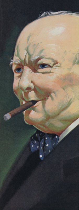 Winston Churchill by Angus McBride