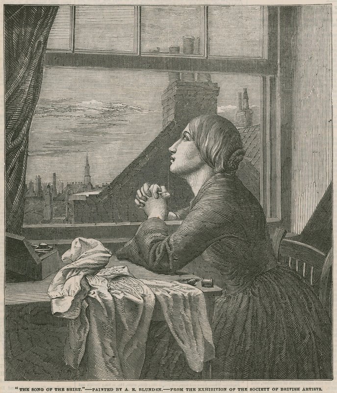 The Song of the Shirt by Anna E. Blunden