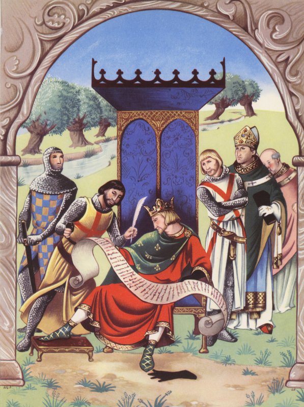 King John Signs the Magna Carta by Anne & Johnstone Janet (1928 79) Johnstone