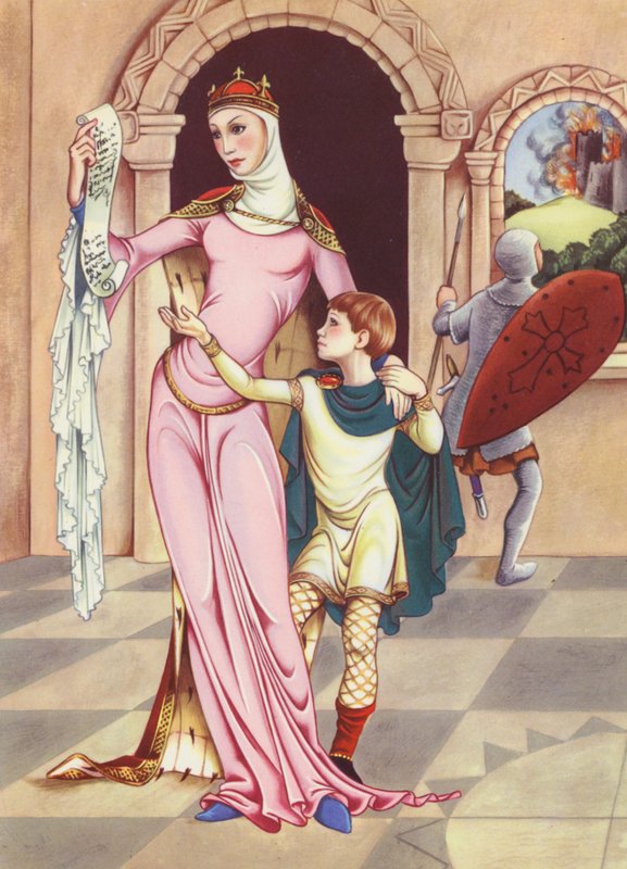 Queen Matilda and her Son Henry by Anne & Johnstone Janet (1928 79) Johnstone