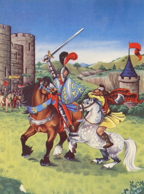 Robert Bruce and Henry de Bohun by Anne & Johnstone Janet (1928 79) Johnstone