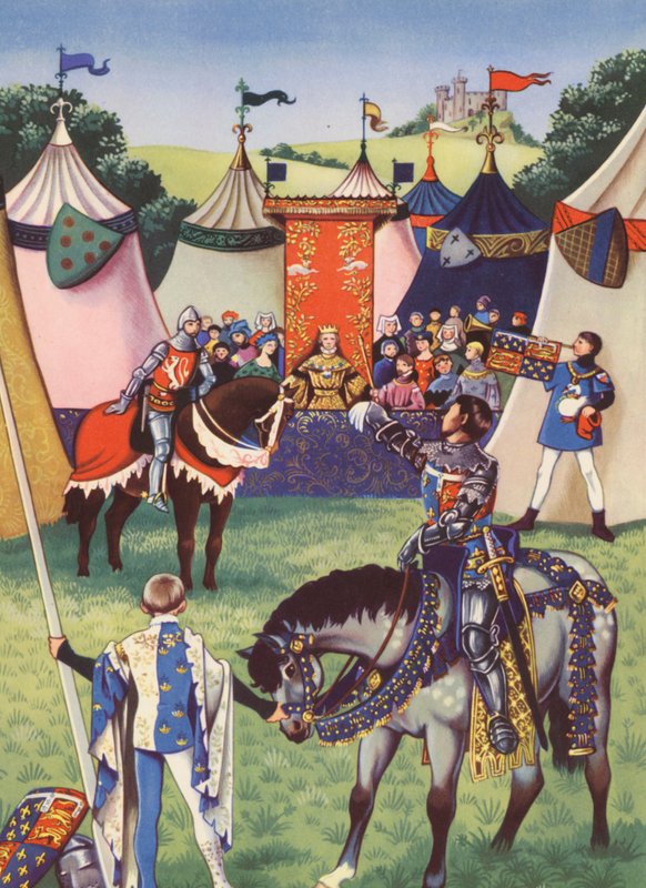 The Duel of Bolingbroke and Mowbray by Anne & Johnstone Janet (1928 79) Johnstone