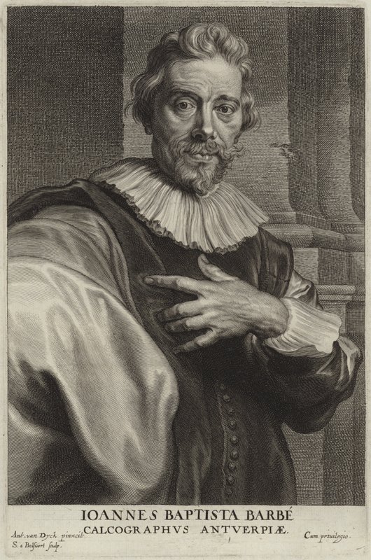Portrait of Jean-Baptiste Barbe by Anthony van Dyck
