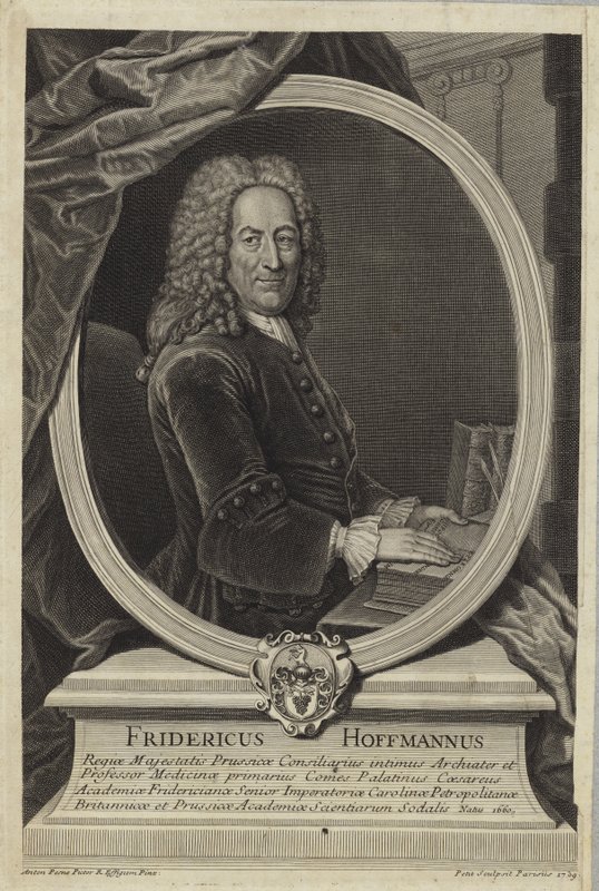 Friedrich Hoffmann by Antoine Pesne