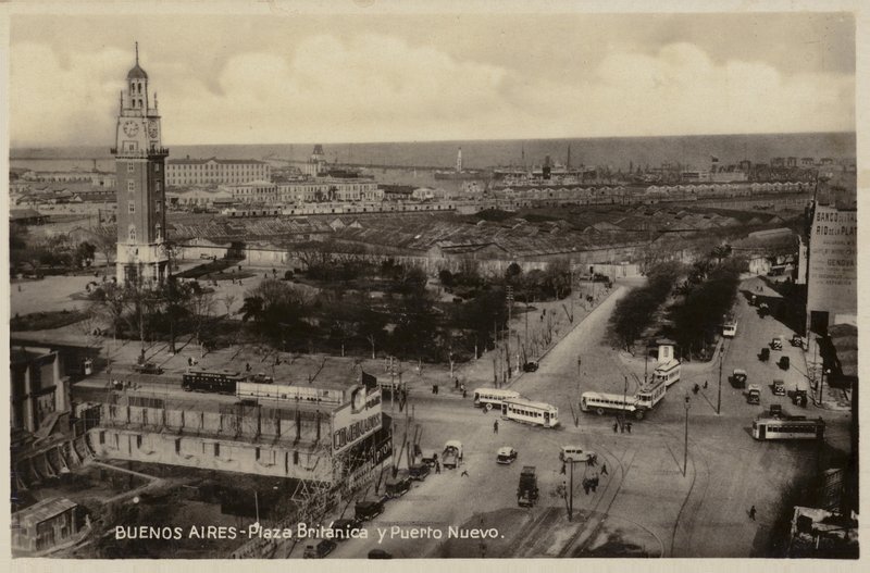 Plaza Britanica and Puerto Nuevo, Buenos Aires, Argentina by Argentinian Photographer