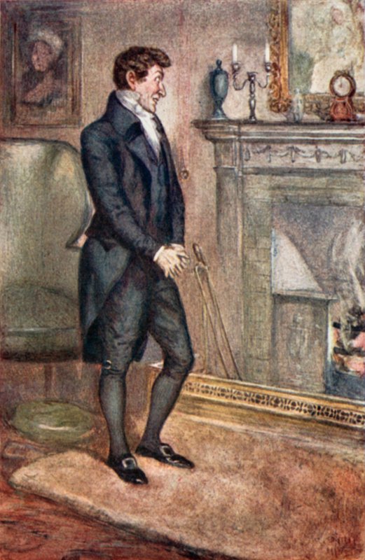 Illustration for Emma by Jane Austen by Arthur Wallis Mills