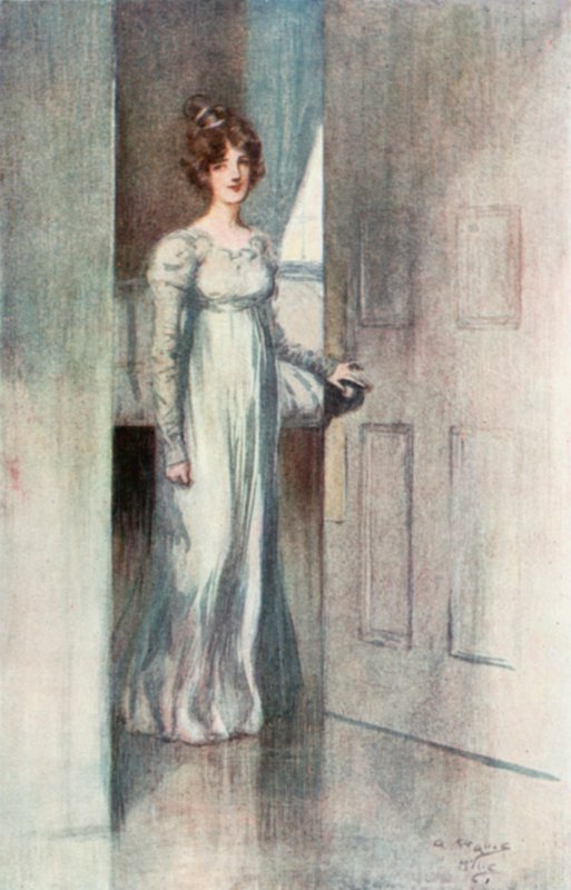 Illustration for Northanger Abbey by Arthur Wallis Mills