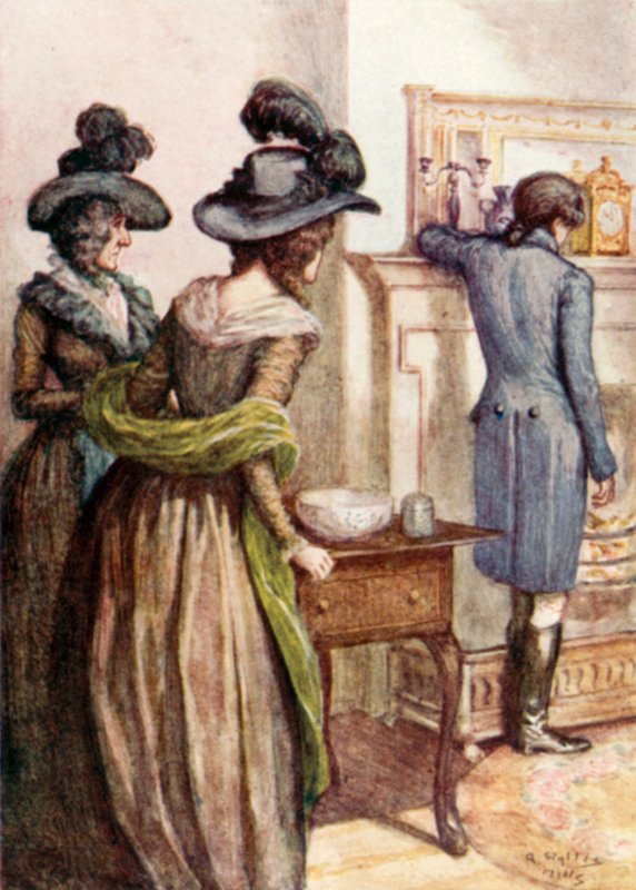 Illustration for Pride and Prejudice by Arthur Wallis Mills