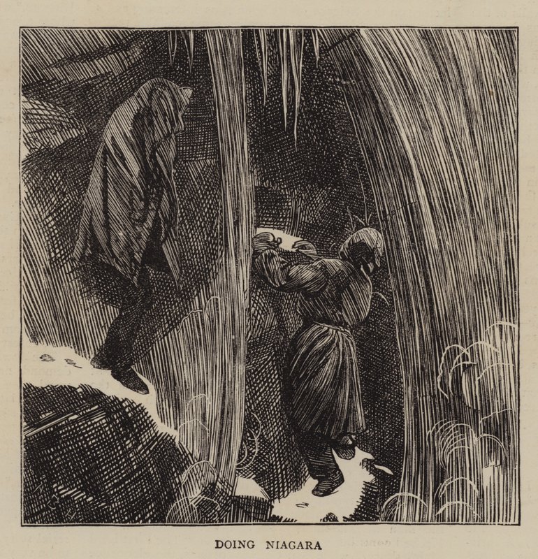 Doing Niagara by Arthur Boyd Houghton