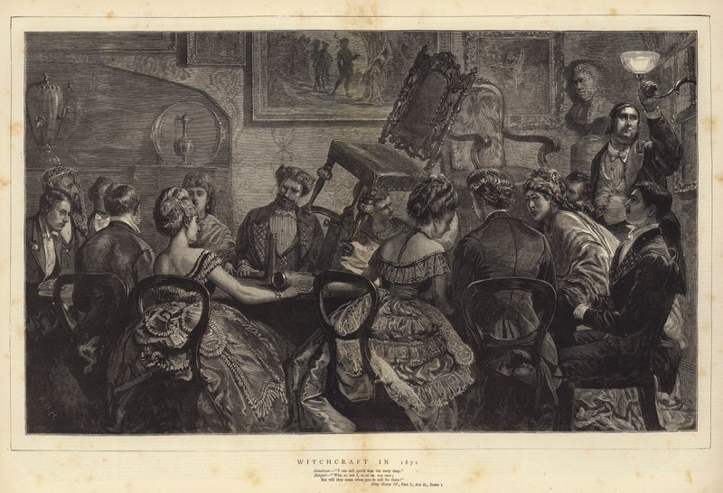 Witchcraft in 1871 by Arthur Boyd Houghton
