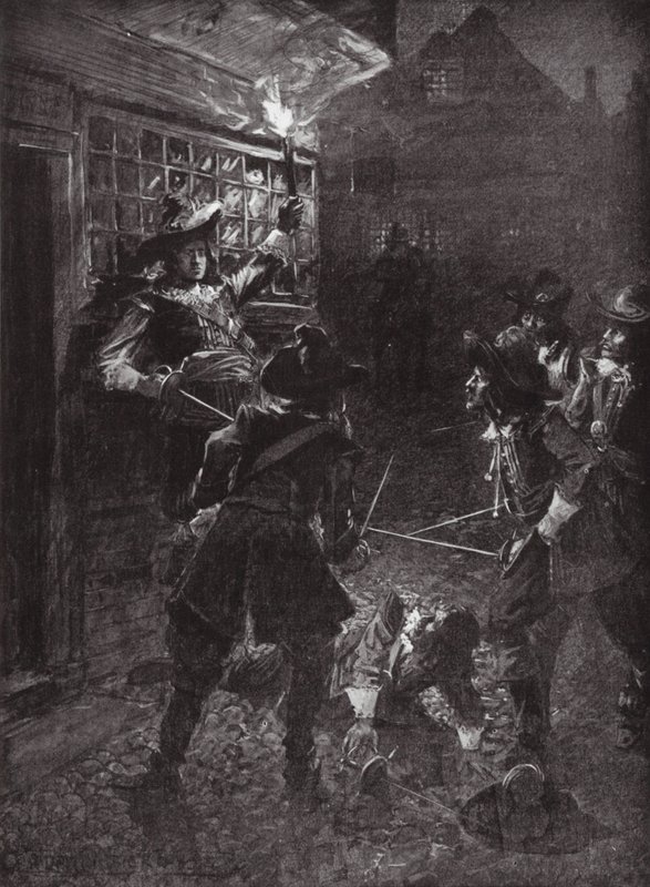 The Attack on Sir John Coventry by Arthur David (after) McCormick