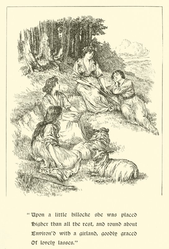 Sir Calidore, Knight Of Courtesy, Coridon And Pastorella by Arthur George Walker