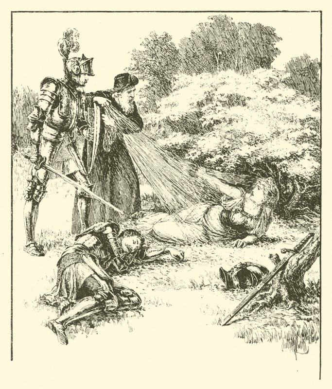 Sir Guyon, The Bower Of Bliss by Arthur George Walker