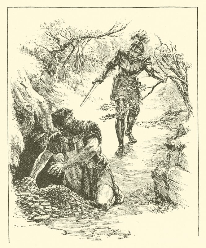 Sir Guyon, The Realm Of Pluto by Arthur George Walker