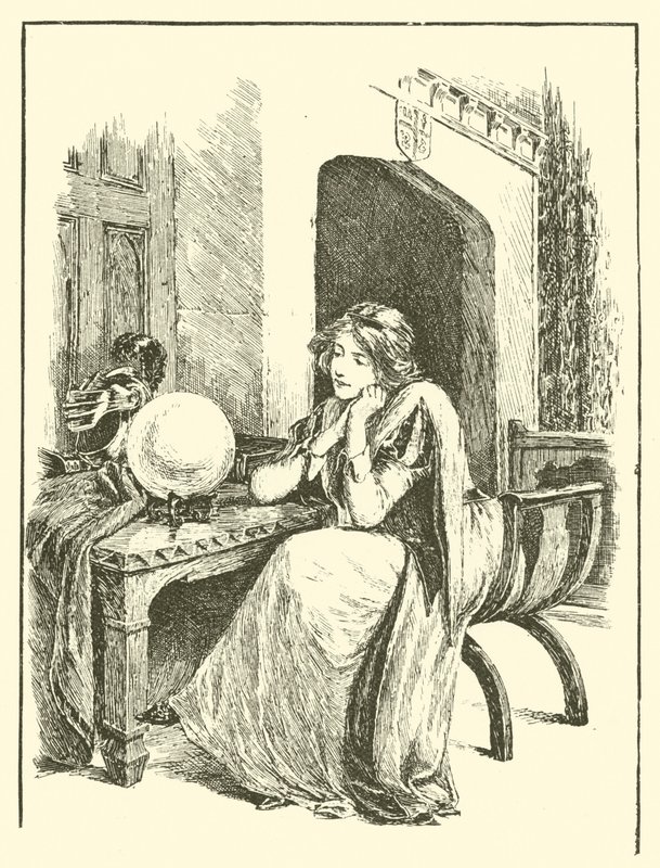 The Legend Of Britomart, Britomart And The Magic Mirror by Arthur George Walker