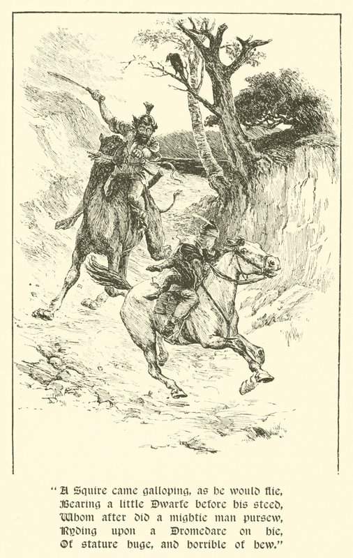 The Squire Of Low Degree, The Giant With Flaming Eyes by Arthur George Walker
