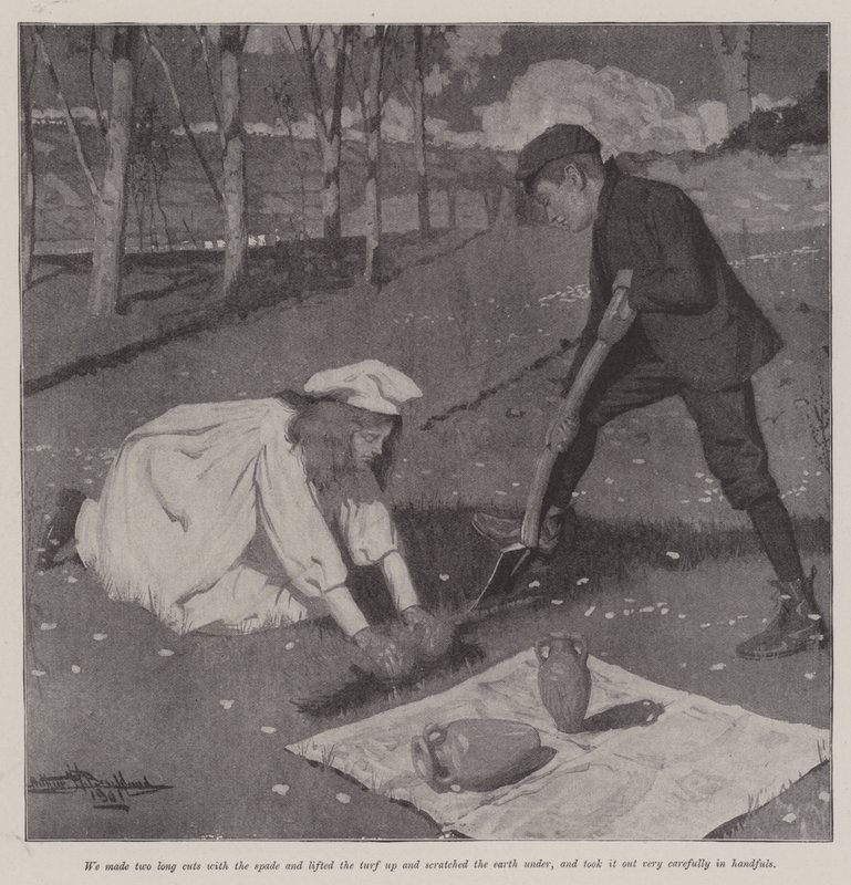 The Sale of Antiquities, by E Nesbit by Arthur Herbert Buckland