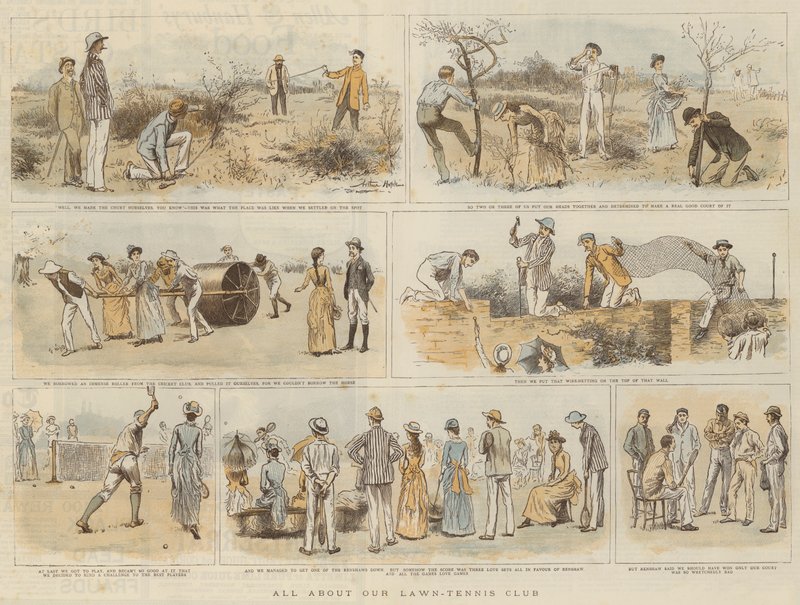 All About Our Lawn-Tennis Club by Arthur Hopkins