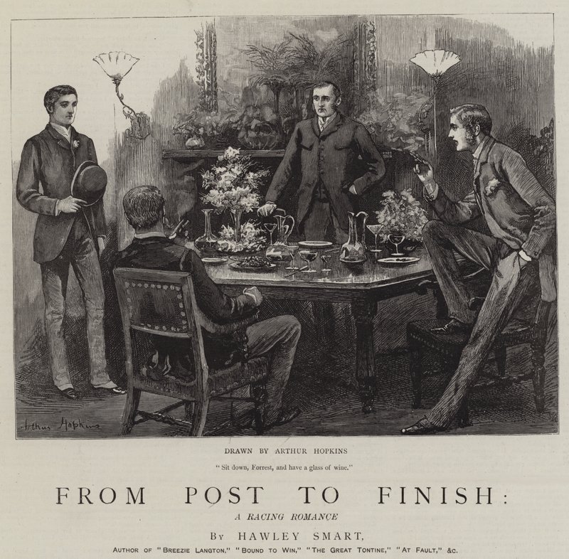 From Post to Finish, a Racing Romance by Arthur Hopkins