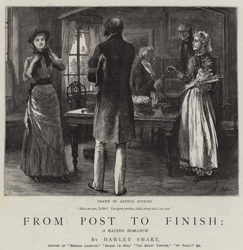 From Post to Finish, a Racing Romance by Arthur Hopkins
