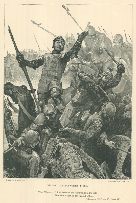 Illustration for King Richard III by Arthur Hopkins