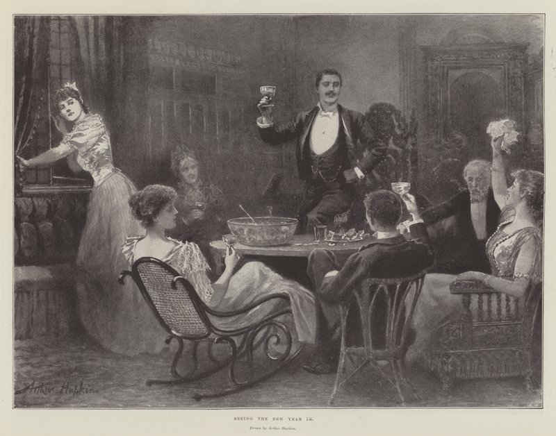 Seeing the New Year In by Arthur Hopkins