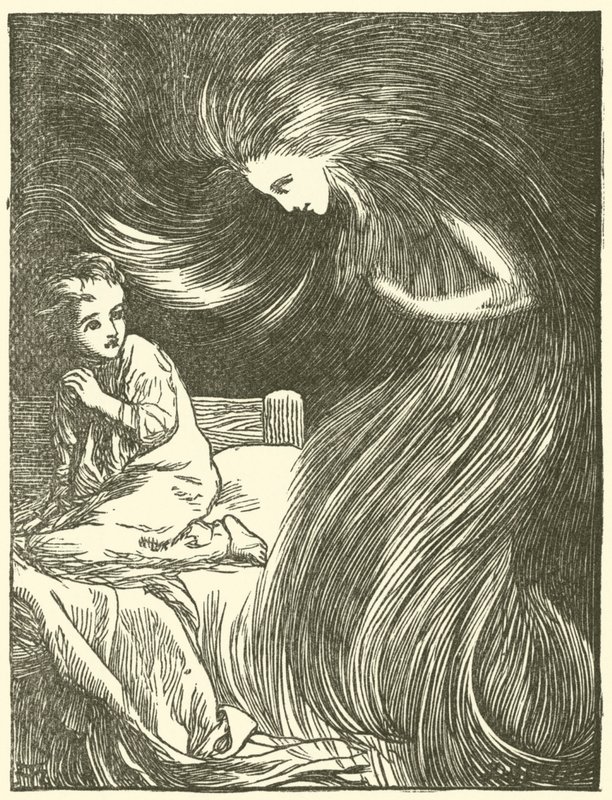 From At the Back of the North Wind by Arthur Hughes