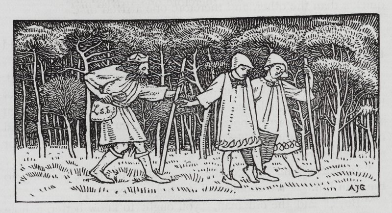Hans Christian Andersen: The Elfin Hill by Arthur Joseph Gaskin