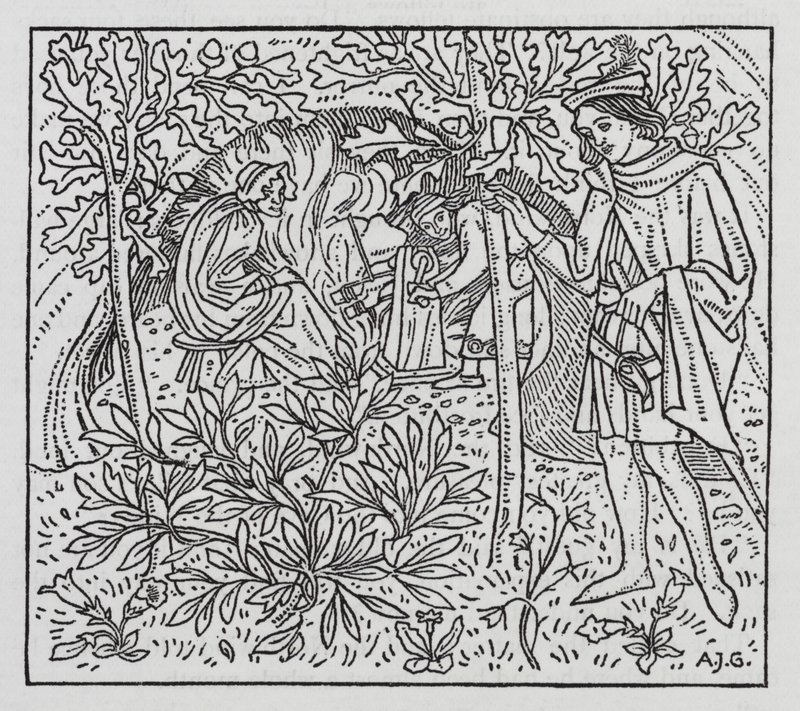 Hans Christian Andersen: The Garden of Paradise by Arthur Joseph Gaskin