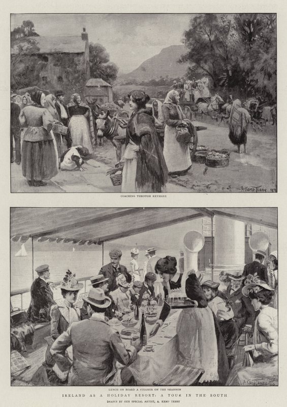 Ireland as a Holiday Resort, a Tour in the South by Arthur Kemp Tebby