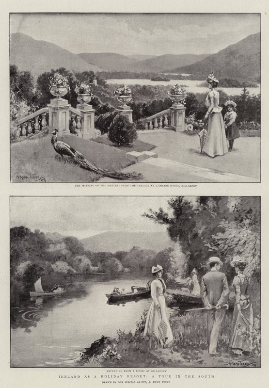 Ireland as a Holiday Resort, a Tour in the South by Arthur Kemp Tebby