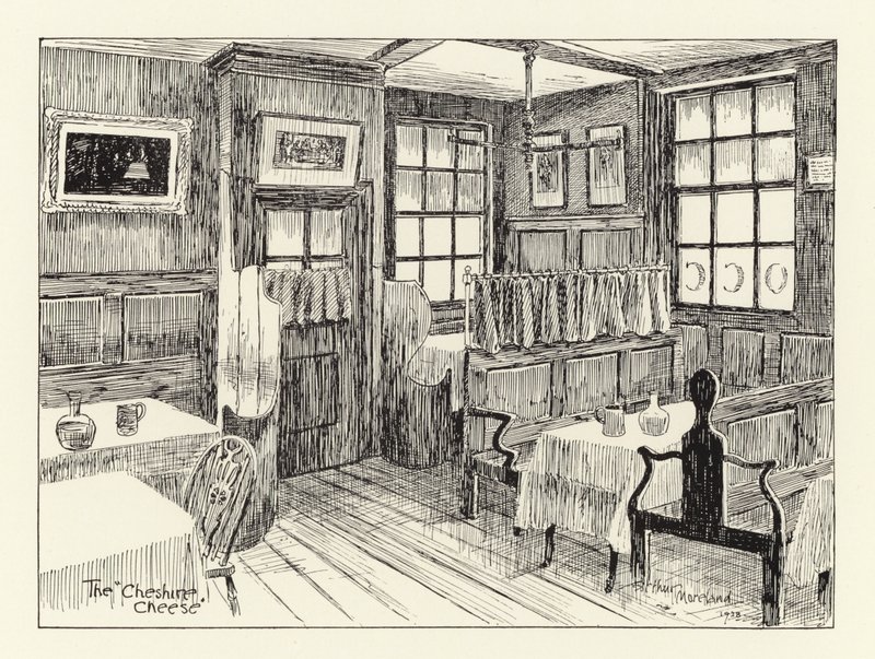 Ye Olde Cheshire Cheese by Arthur Moreland
