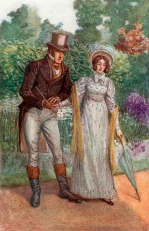 Illustration for Emma by Jane Austen by Arthur Wallis Mills