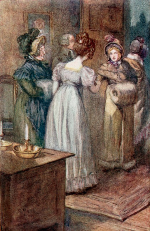 Illustration for Emma by Jane Austen by Arthur Wallis Mills