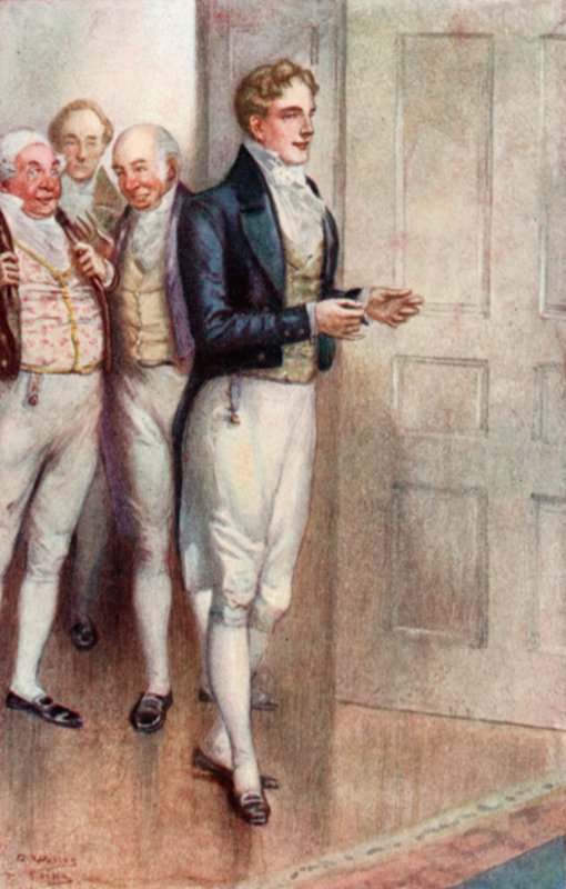 Illustration for Emma by Jane Austen by Arthur Wallis Mills