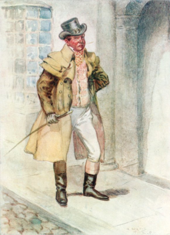 Illustration for Northanger Abbey by Jane Austen by Arthur Wallis Mills