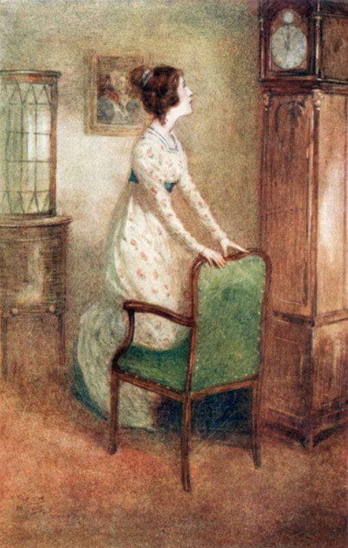 Illustration for Northanger Abbey by Jane Austen by Arthur Wallis Mills