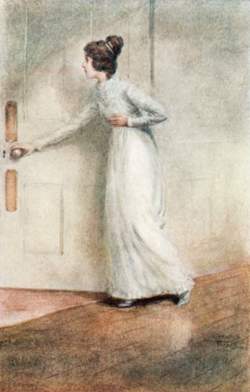 Illustration for Northanger Abbey by Jane Austen by Arthur Wallis Mills