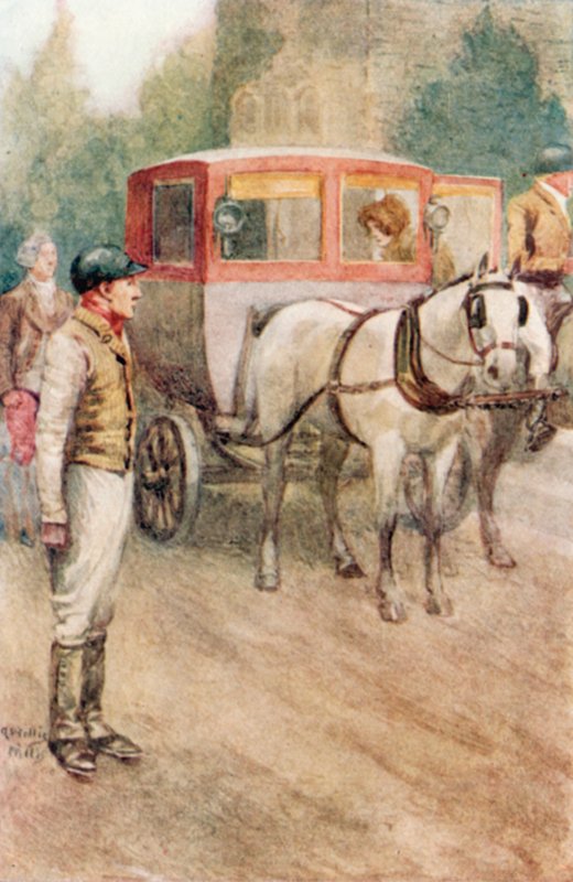Illustration for Northanger Abbey by Jane Austen by Arthur Wallis Mills