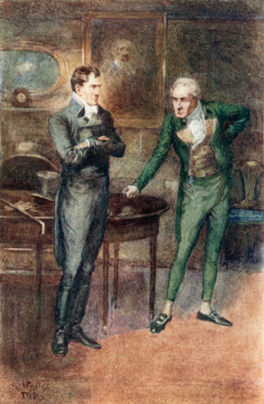 Illustration for Northanger Abbey by Jane Austen by Arthur Wallis Mills