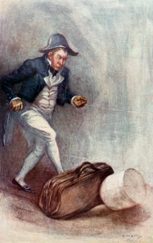 Illustration for Northanger Abbey by Jane Austen by Arthur Wallis Mills