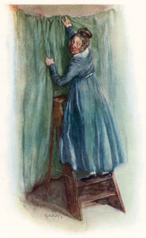 Illustration for Northanger Abbey by Arthur Wallis Mills