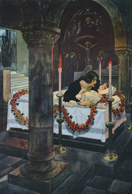 William Shakespeare, Romeo And Juliet by Artus Scheiner