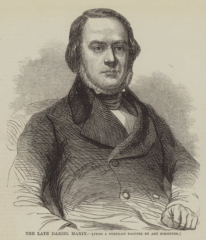 The Late Daniel Manin by Ary Scheffer